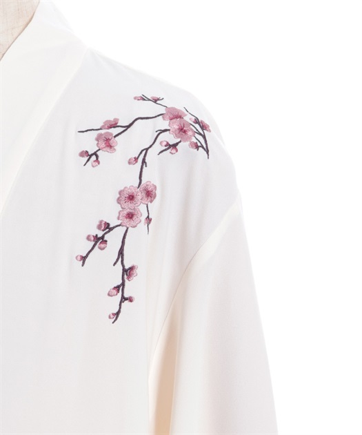枝垂桜刺繍ケープ羽織 | レディース服・レディースファッション