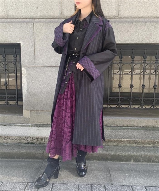 ダブルカラーロングジレ【WEB限定価格】 | レディース服