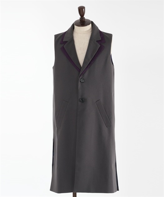 ダブルカラーロングジレ【WEB限定価格】 | レディース服 ダブルカラーロングジレ【WEB限定価格】 | レディース服