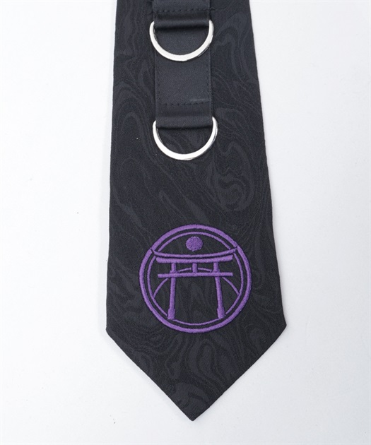 鳥居刺繍Dカン付ネクタイ | REZEN | axes femme online shop