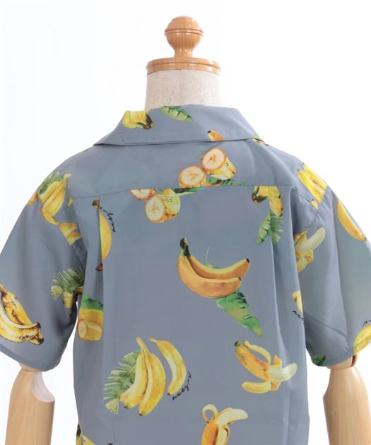 キッズ／バナナプリントアロハ【WEB限定価格】 | レディース服