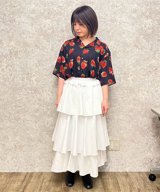 ストロベリープリントアロハシャツ | outlet | axes femme ストロベリープリントアロハシャツ | outlet | axes femme
