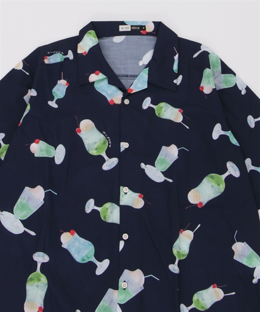クリームソーダPT半袖シャツ | outlet | axes femme online shop クリームソーダPT半袖シャツ | outlet | axes femme online shop