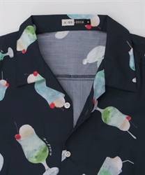 クリームソーダPT半袖シャツ | outlet | axes femme online shop クリームソーダPT半袖シャツ | outlet | axes femme online shop