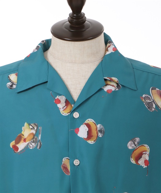 レトロプリンPT半袖シャツ | outlet | axes femme online shop レトロプリンPT半袖シャツ | outlet | axes femme online shop