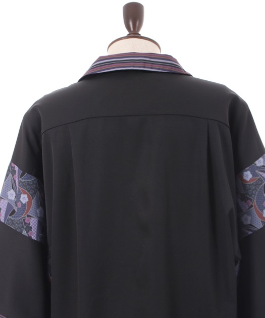 和柄コラージュアロハシャツ | outlet | axes femme online shop 和柄コラージュアロハシャツ | outlet | axes femme online shop