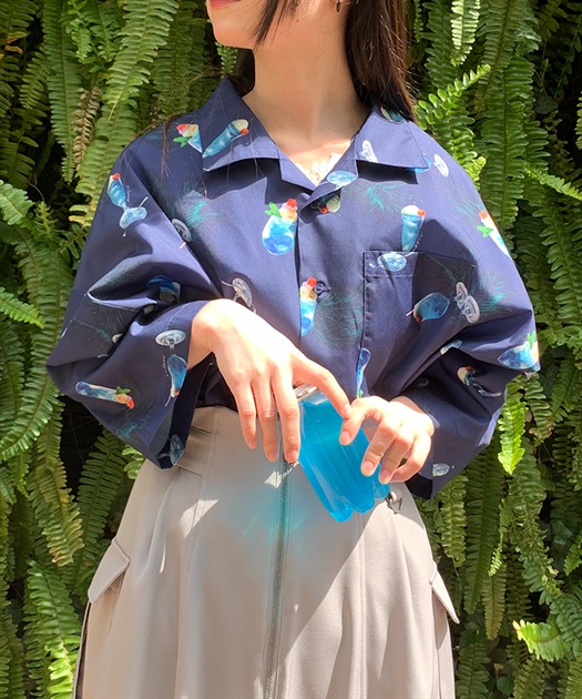 ブルーハワイクリームソーダアロハ | レディース服・レディース