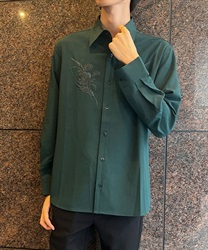 ローズ刺繍シャツ | outlet | axes femme online shop