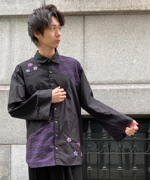 矢羽根PT&桔梗刺繍シャツ【期間限定価格】 | outlet | axes 矢羽根PT&桔梗刺繍シャツ【期間限定価格】 | outlet | axes