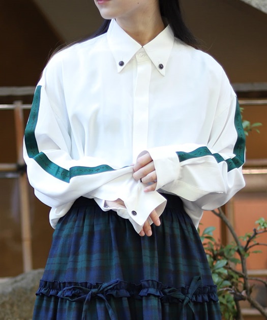 百人一首ラインシャツ【期間限定価格】 | 衣料 | axes femme 百人一首ラインシャツ【期間限定価格】 | 衣料 | axes femme