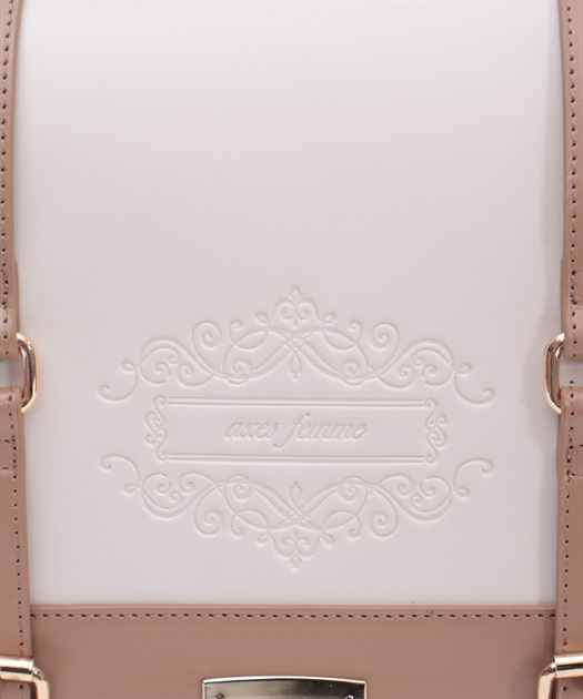 ベルトデザイン配色サッチェル | axes femme | axes femme online shop