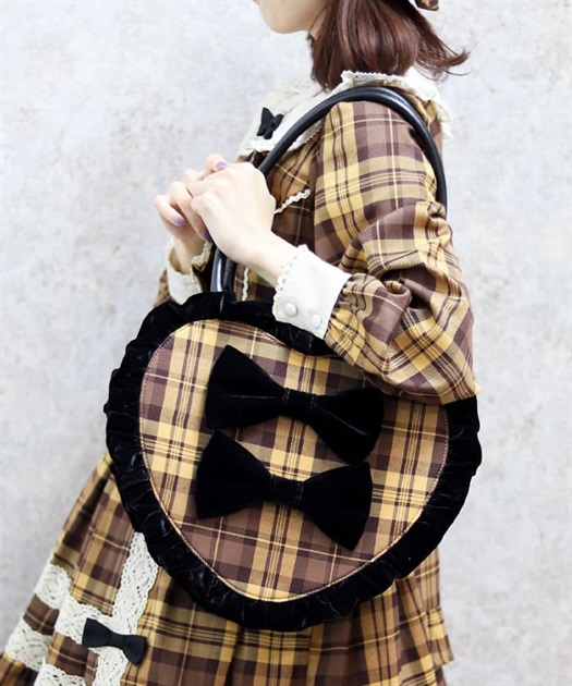 タータンチェックハートバッグ | kawaii | axes femme online shop タータンチェックハートバッグ | kawaii | axes femme online shop