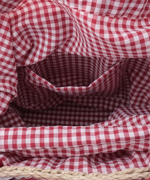いちごあみぐるみ付カゴバッグ【受注生産】 | レディース服 いちごあみぐるみ付カゴバッグ【受注生産】 | レディース服