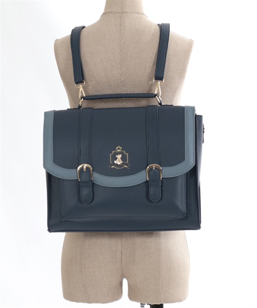 ベアー金具サッチェルバッグ | outlet | axes femme online shop ベアー金具サッチェルバッグ | outlet | axes femme online shop