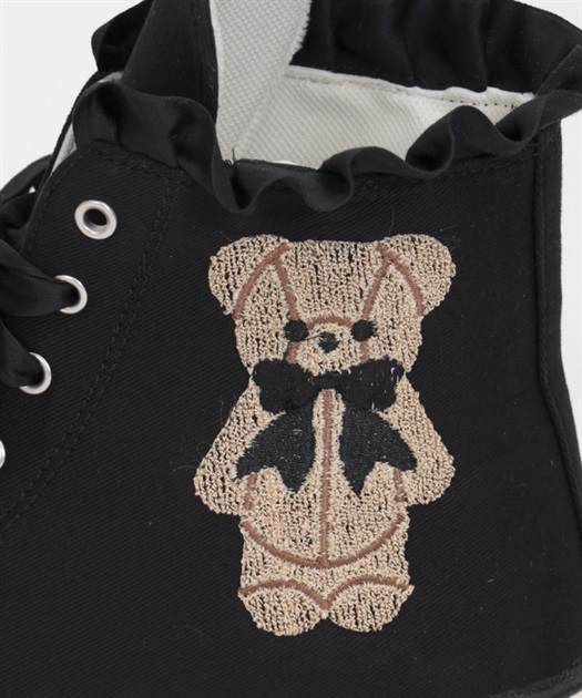 ベア刺繍スニーカー | 雑貨 | axes femme online shop ベア刺繍スニーカー | 雑貨 | axes femme online shop