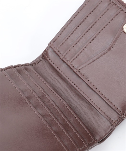 チョコレート二つ折り財布 | Chalmiere | axes femme onlineshop