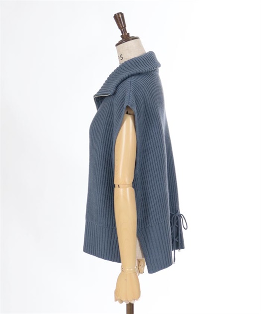 ハーフジップニットベスト | outlet | axes femme online shop ハーフジップニットベスト | outlet | axes femme online shop