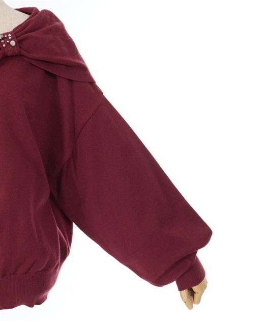 ドレープリボンニット | outlet | axes femme online shop