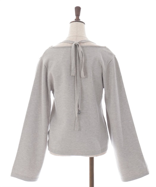 チョーカー風ストラップニット | レディース服・レディース チョーカー風ストラップニット | レディース服・レディース