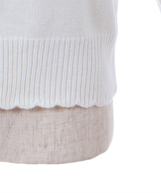 ハートリボン刺繍ニットカーディガン | outlet | axes femme ハートリボン刺繍ニットカーディガン | outlet | axes femme