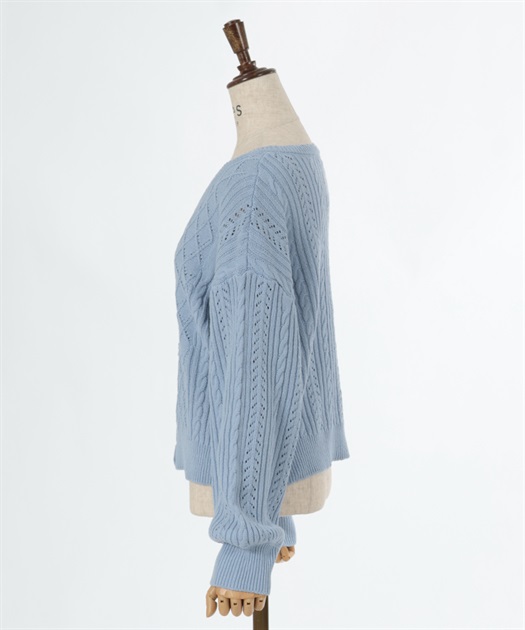 アソート釦ニットカーディガン | outlet | axes femme online shop