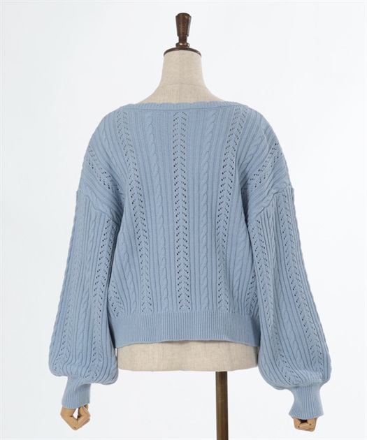 アソート釦ニットカーディガン | outlet | axes femme online shop