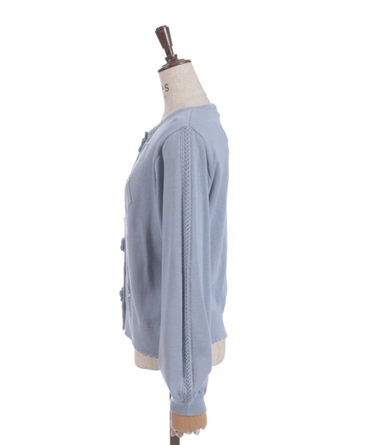 かぎ針ローズニットカーデ | axes femme online shop