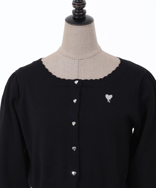 メルティハートショートカーディガン | outlet | axes femme メルティハートショートカーディガン | outlet | axes femme