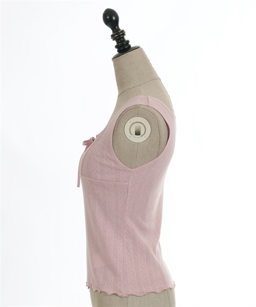 レースアップデザインタンク | outlet | axes femme online shop レースアップデザインタンク | outlet | axes femme online shop