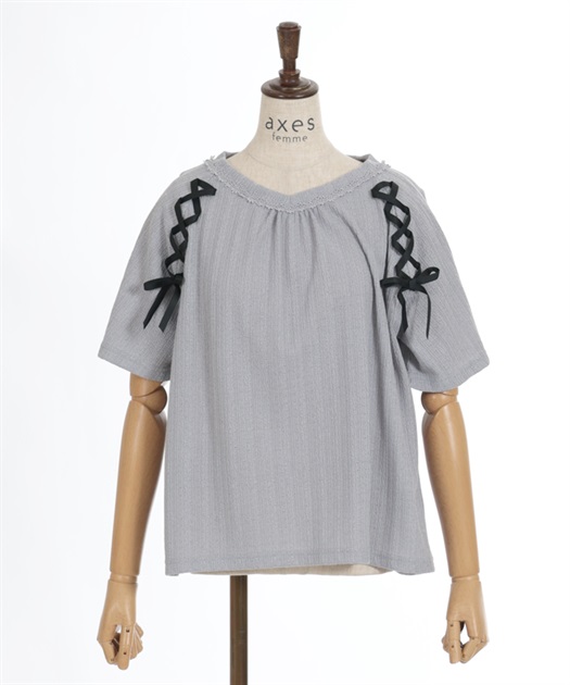 レースアッププルオーバー | outlet | axes femme online shop レースアッププルオーバー | outlet | axes femme online shop