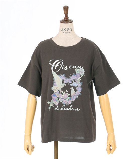 レースプルオーバー×プリントプルオーバー | outlet | axes レースプルオーバー×プリントプルオーバー | outlet | axes