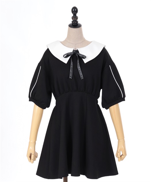 セーラーカラーカットワンピース【期間限定価格】 | POETIQUE セーラーカラーカットワンピース【期間限定価格】 | POETIQUE