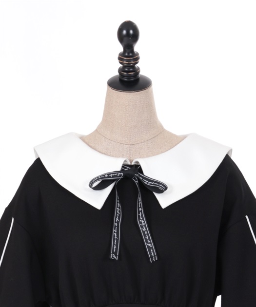 セーラーカラーカットワンピース【サンクス限定価格】 | outlet