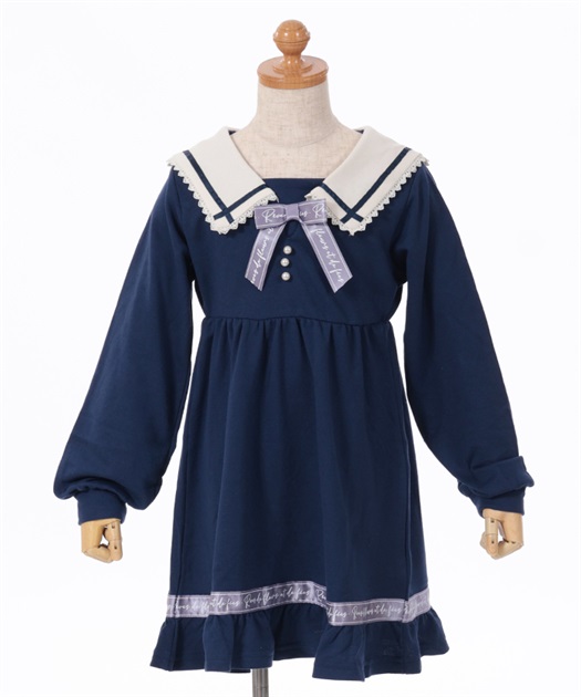 kidsうさ耳セーラーパーカーワンピース | outlet | axes femme kidsうさ耳セーラーパーカーワンピース | outlet | axes femme