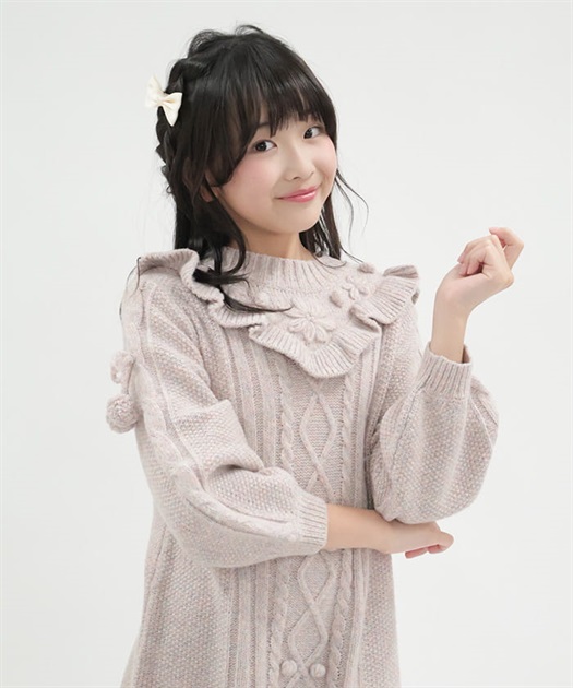 フラワー刺繍ニットワンピース【期間限定価格】 | レディース服 フラワー刺繍ニットワンピース【期間限定価格】 | レディース服