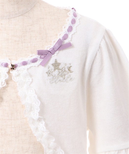 kidsお星さま刺繍リボンボレロ | outlet | axes femme online shop