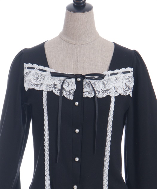 レースデザインカットプルオーバー | レディース服・レディース レースデザインカットプルオーバー | レディース服・レディース