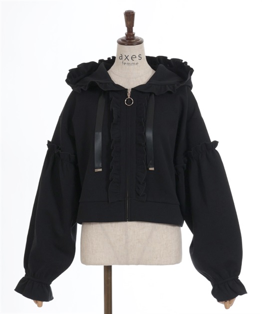 ショート丈ダンボールパーカー | レディース服・レディース ショート丈ダンボールパーカー | レディース服・レディース