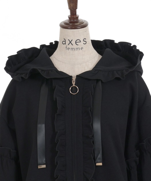 ショート丈ダンボールパーカー | outlet | axes femme online shop ショート丈ダンボールパーカー | outlet | axes femme online shop