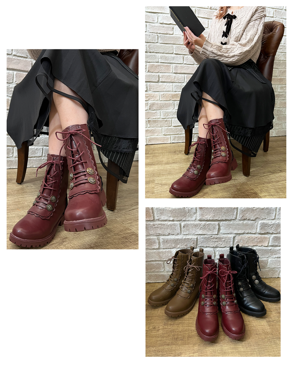 axes femmeブーツ特集