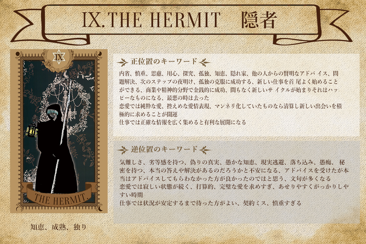axes femme タロット axes femme Originai Tarot -Special site-
