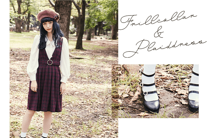 Frillcollar & Plaiddress