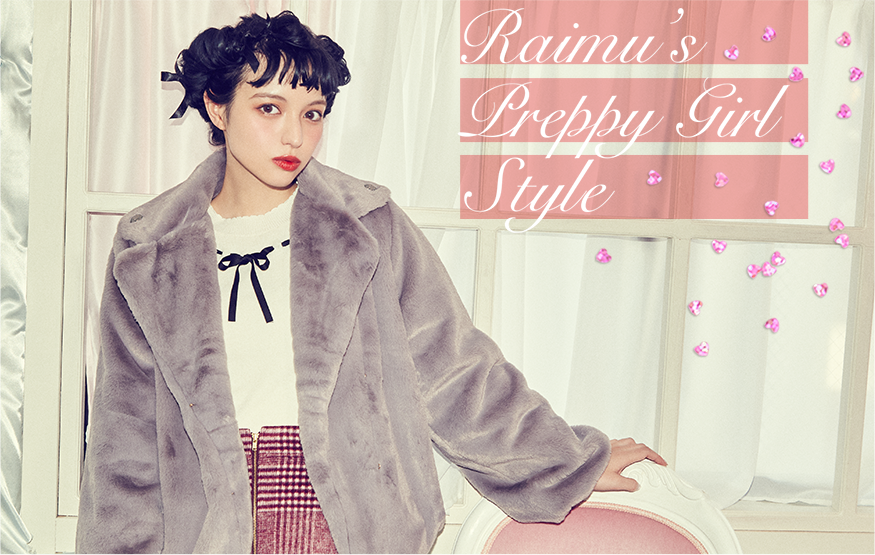 Raimu is dolled up for Girly Winter