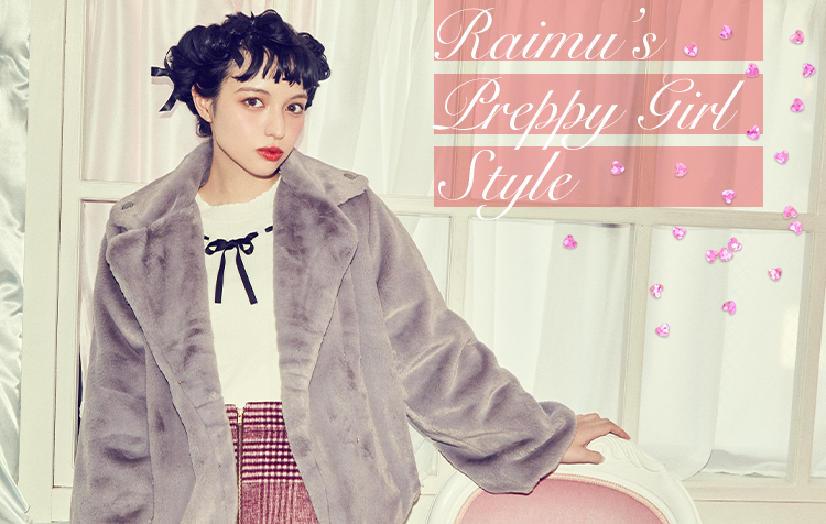 Raimu is dolled up for Girly Winter