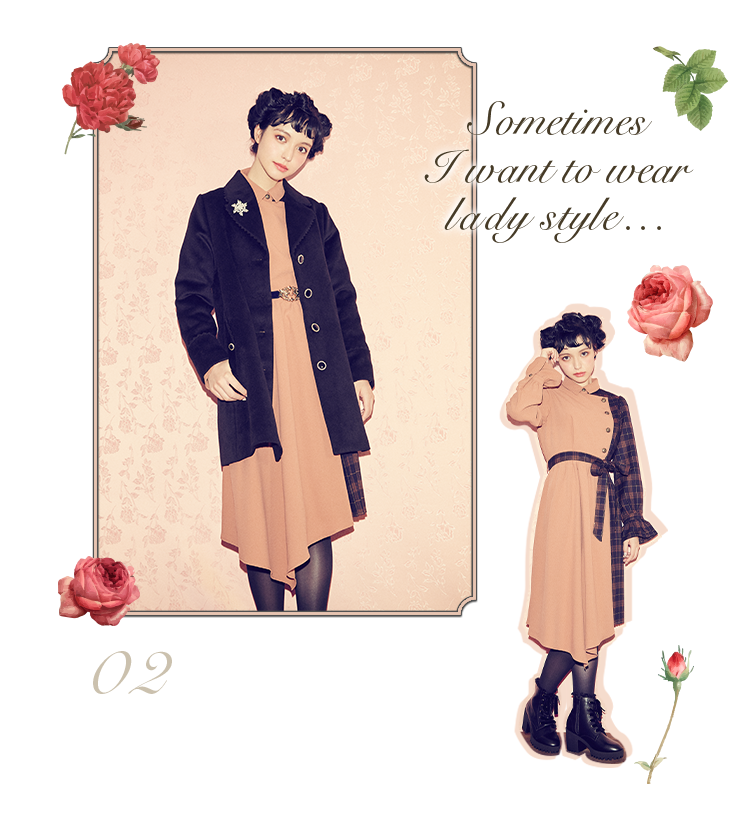 Sometimes I want to wear lady style...