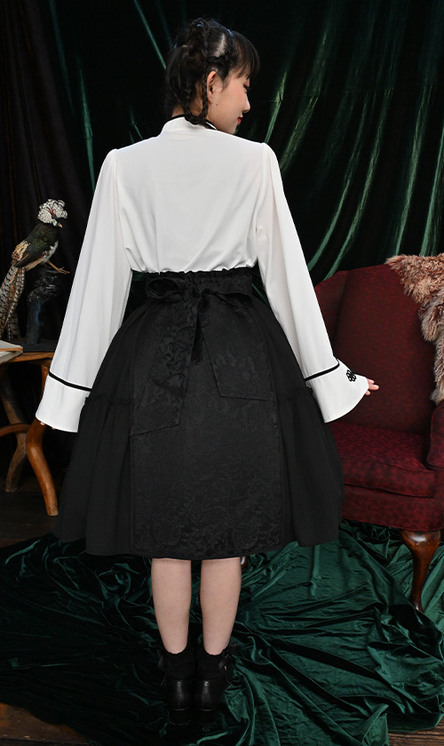 Axes femme kawaii メイリンスカート　黒　チャイナ メイリンスカート | outlet | axes femme online shop