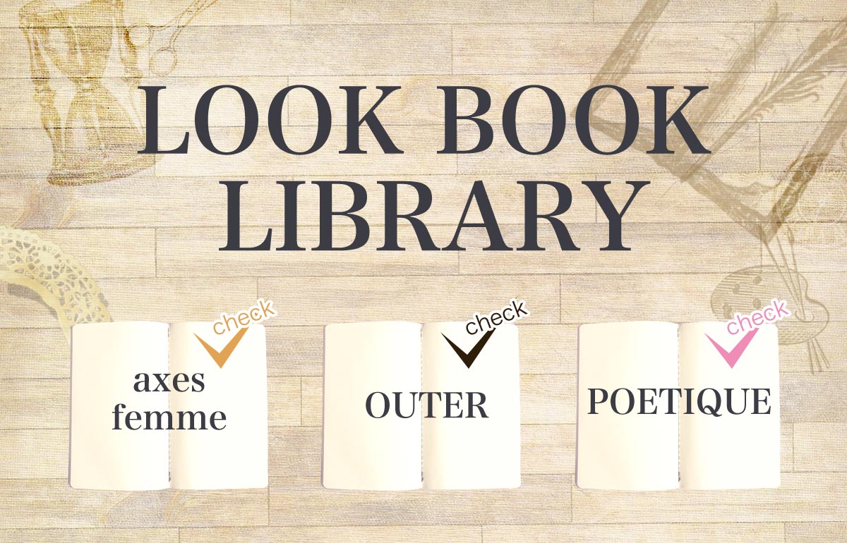 axes femme-LOOK BOOK LIBRARY-
