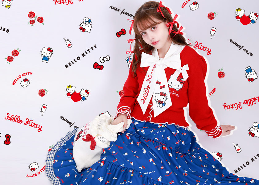 axes femme】×【HELLO KITTY】 -axes femme new collection- axes femme】×【HELLO KITTY】 -axes femme new collection-